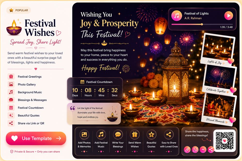 Festival Wishes